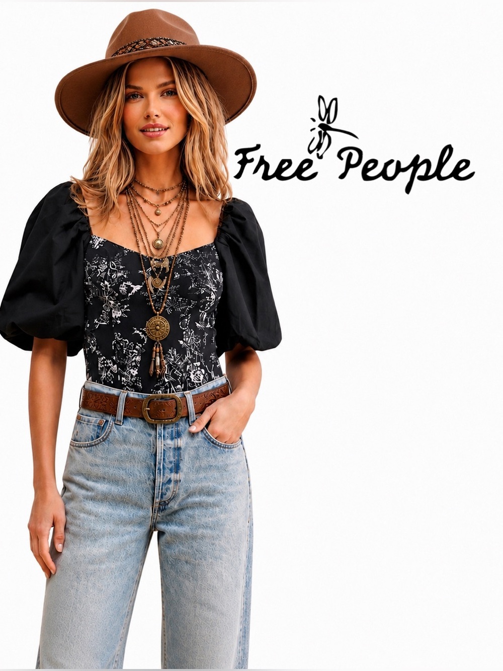 FREE PEOPLE Prairie Rose Bodysuit, size XL MSRP $98.
